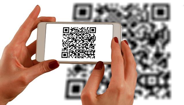 Skanna QR-kod med telefonen